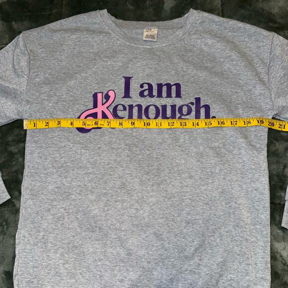 Barbie I am Kenough Crewneck Gray Unisex Size Small NWOT - Picture 5 of 8
